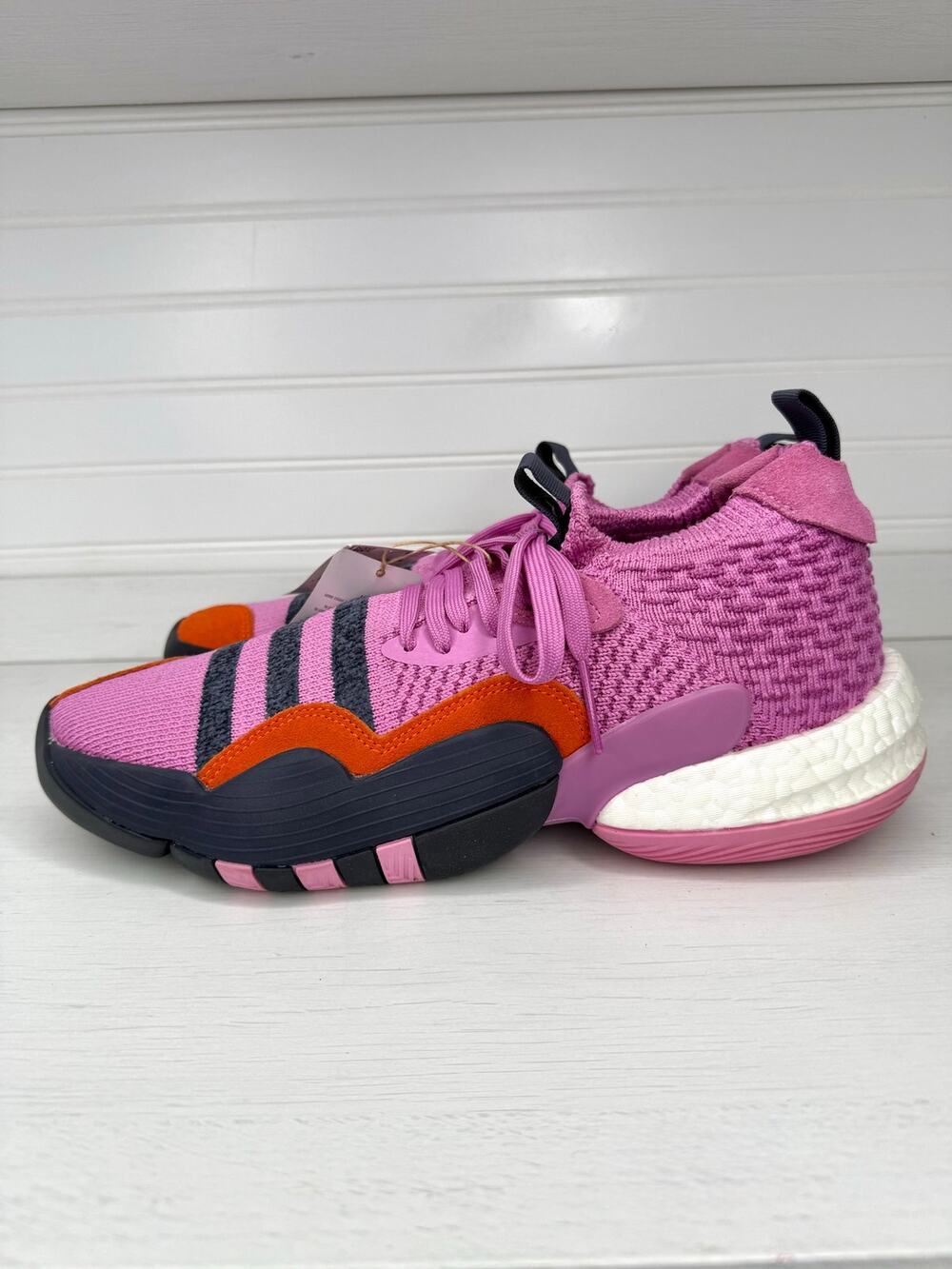NWT- Adidas Trae Young 2 Basketball Shoes Pink Orange Boost Men’s Size 11